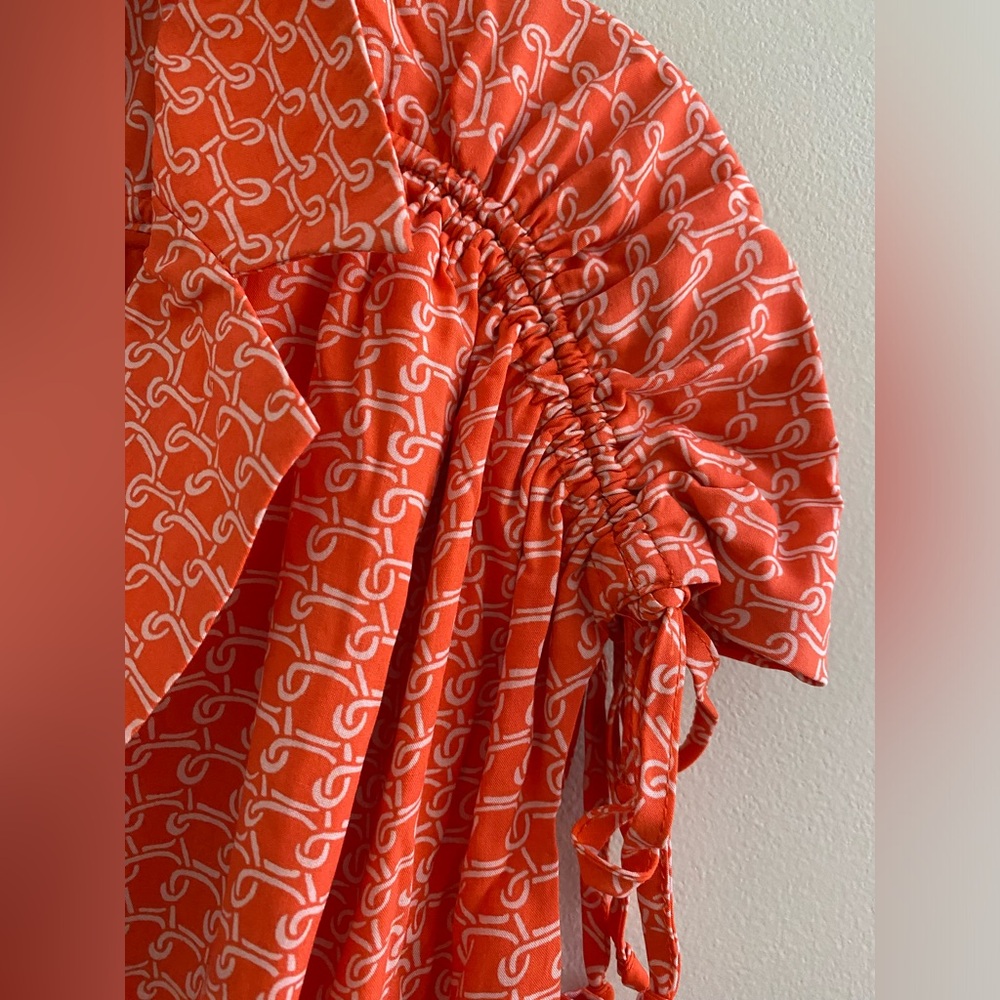 ANTHROPOLOGIE Carlotta Ruched Shirtdress - Picture 6 of 8